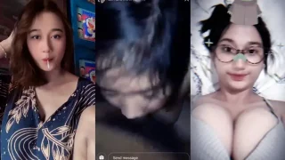 Bokep Indo Kira Tiktoker Toge Live IG Blowjob