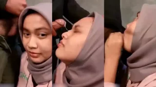 Bokep Indo Hijab Sepong Kontol Crotin Dimuka Katanya