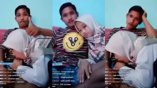 Bokep Indo ABG Hijab Sepong Kontol Pacar Live