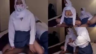 Bokep Indo Jilbab Pelajar SMA Puasin Napsu Om-om