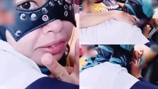 Bokep Indo Jilbab Tante Blowjob Supir Taksi Online