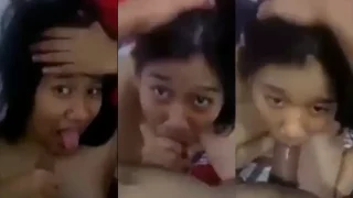 Bokep Indo ABG Amatiran Sepong Kontol Ayang