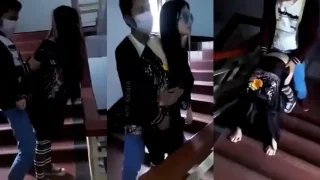 Bokep Indo ABG Cakep Mesum Ditangga Kampus