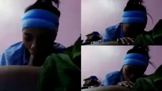 Bokep Indo Gadis Bandana Biru Isep Kontol Part1