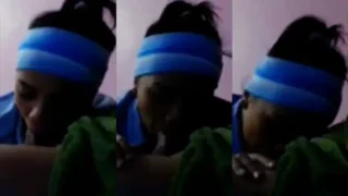 Bokep Indo Cewe Bandana Biru Kulum Kontol