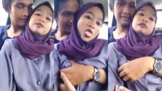 Bokep Indo Cewe Hijab Mesum Di Taksi Part1