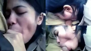 Bokep Indo Guru Cantik Isep Kontol Didalam Mobil