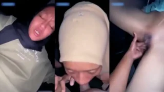 Bokep Indo Hijab Blowjob Dicolmek Pacar Muncrat